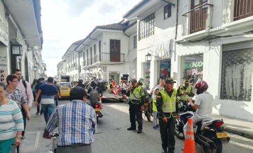 Se restringe circulación de motocicletas