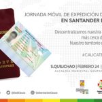 Gran Jornada de Trámite de Pasaporte en Santander de Quilichao