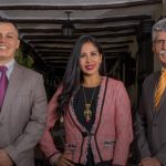 David Luna, Anabel Trujillo y Alfonso Luna