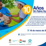 Cauca conmemora 10 años sin casos de rabia humana