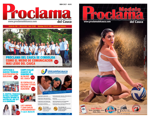 Lea gratis la edición impresa No. 398 de Proclama del Cauca Lea gratis la edición impresa No. 398 de Proclama del Cauca