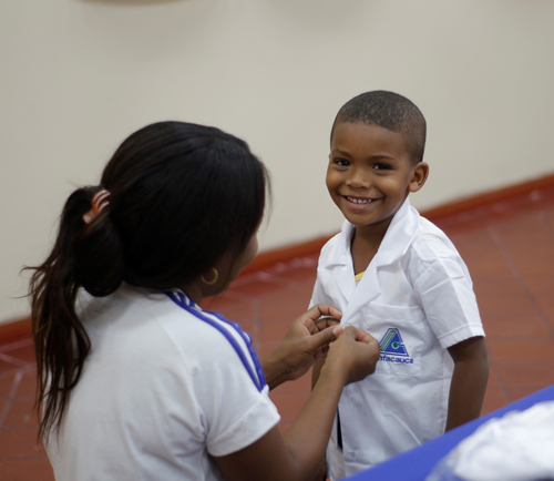 Atención integral a niños del norte del Cauca
