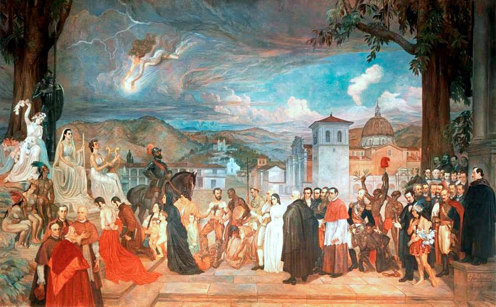 Efraím Martínez, La Apoteosis de Popayán