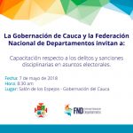 Capacitan a funcionarios de la región sobre Ley de Garantías