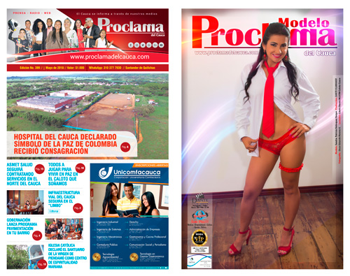 Lea gratis la edición impresa No. 399 de Proclama del Cauca Lea gratis la edición impresa No. 399 de Proclama del Cauca