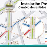 Cambio de sentido vial en Popayán