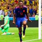 Cachetada de Yerry Mina al técnico del Barcelona