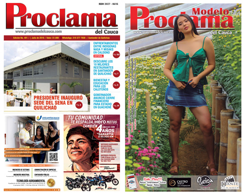 Edición No. 401 de Proclama del Cauca Edición No. 401 de Proclama del Cauca