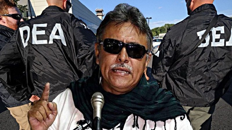 Estados Unidos después que le montaron la celada a Santrich. Estados Unidos después que le montaron la celada a Santrich.
