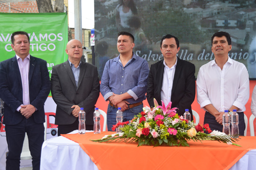 Lista la calle 4 en Popayán Lista la calle 4 en Popayán