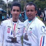 German Holguín Solarte y su hijo Sebastián Holguín Villa