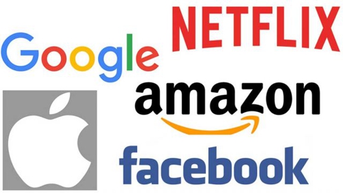 Facebook, Amazon, Apple, Netflix y Google Facebook, Amazon, Apple, Netflix y Google