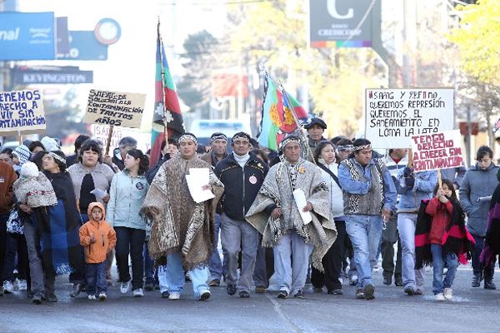 Marcha mapuche Chile Marcha mapuche Chile