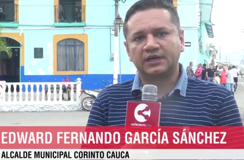 Alcalde de Corinto entrega ayudas humanitarias