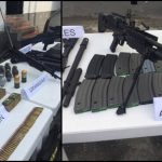 Capturados en Rosas con material de guerra