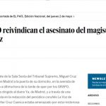 Democracia española: cómo me tocó vivir y compartir con miembros del GRAPO