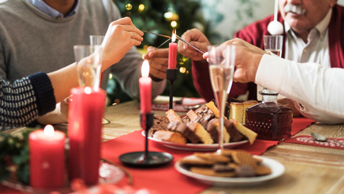 ¡Disfruta una Navidad saludable!