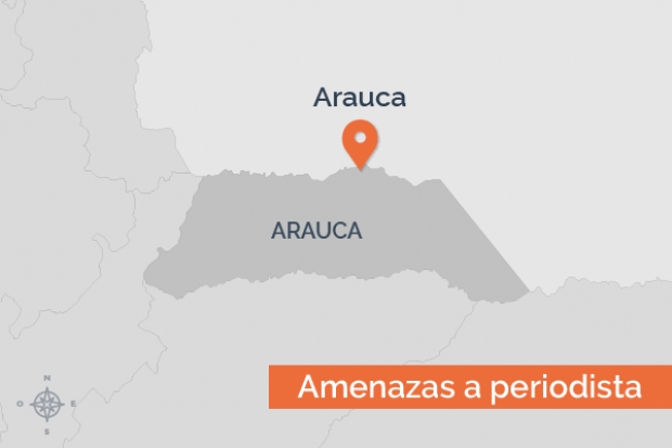 Periodista de Arauca tuvo que abandonar el departamento por amenazas Periodista de Arauca tuvo que abandonar el departamento por amenazas
