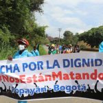 Avanza hacia Bogotá la Marcha por la dignidad