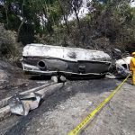 Accidente de camión cisterna en Cauca