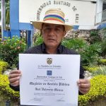 Joel Valencia Menza: Magíster en Gestión Pública