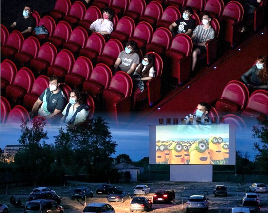 Gobierno autorizó reactivación de salas de cine y teatros Gobierno autorizó reactivación de salas de cine y teatros