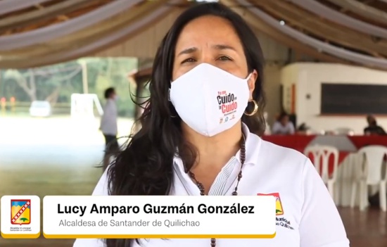 Lucy Amparo Guzmán González, alcaldesa de Santander de Quilichao