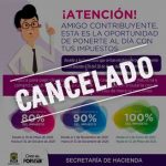 Ya no habrá descuentos en impuestos para los morosos