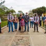 Vereda Santa Bárbara en Popayán, ya cuenta con placa huella