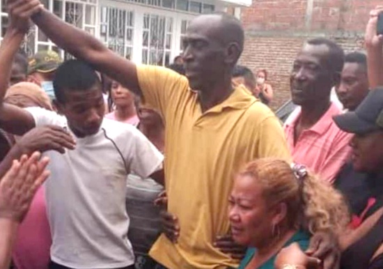 Acaban de liberar a Vizney Zapata en Padilla Acaban de liberar a Vizney Zapata en Padilla