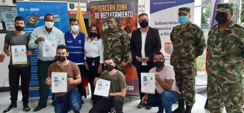 Libretas militares que permiten alcanzar sueños a víctimas del conflicto