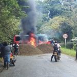 Hostigan al Ejército en la vía Caloto - Corinto