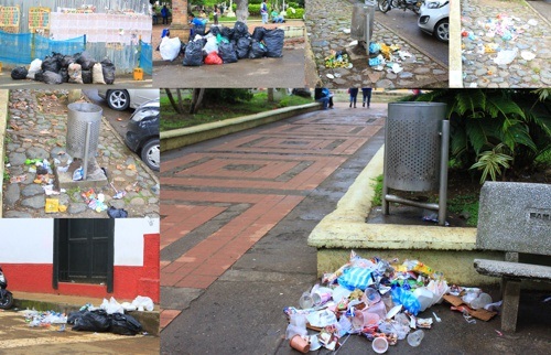 Las basuras en las calles y el paro avanza en Santander de Quilichao