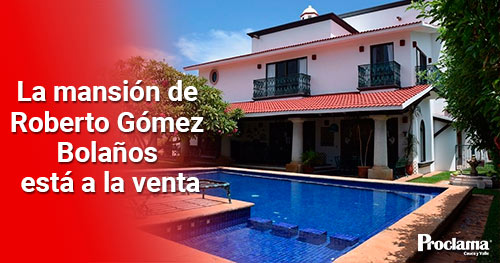 Dos millones de dólares piden por la casa de Chespirito Dos millones de dólares piden por la casa de Chespirito