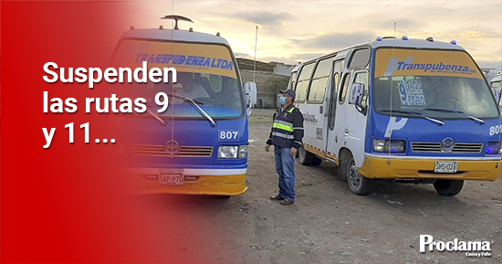 Por amenazas, Transpubenza retira rutas en Popayán final Por amenazas, Transpubenza retira rutas en Popayán final