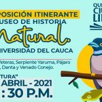Con una exposición itinerante del Museo de Historia Natural, Unicauca apoya la Feria del Libro de Santander de Quilichao