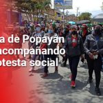 Alcaldía de Popayán acompaña las diferentes manifestaciones pacíficas