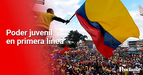EL PODER JUVENIL DEL PARO NACIONAL