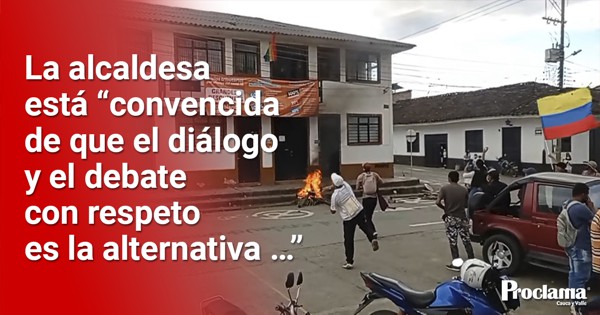 Por protesta se suspendió sesión del Concejo en Timbío Por protesta se suspendió sesión del Concejo en Timbío