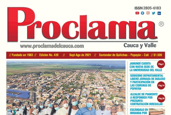 En circulación Edición #439 de Proclama Cauca y Valle2 En circulación Edición #439 de Proclama Cauca y Valle2