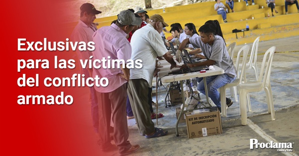 Este es el cronograma electoral para curules de paz 2