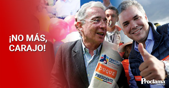 Experimento político fallido - Uribe - Duque
