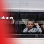 Más de un millón de niños han huido de Ucrania