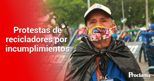 Protestas recicladores Arco 20 Protestas recicladores Arco 20