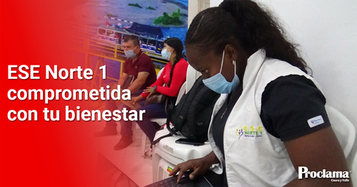 ESE Norte 1 llega al sur del Cauca con estrategias para la salud
