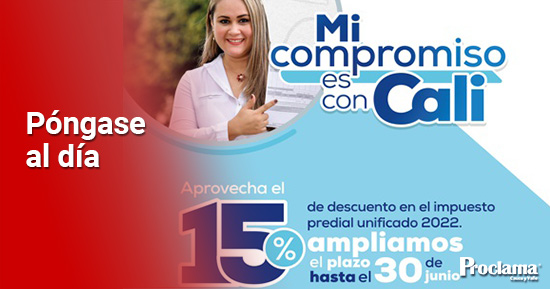 Descuento por pronto pago del impuesto predial se extiende hasta el 30 de junio en Cali2