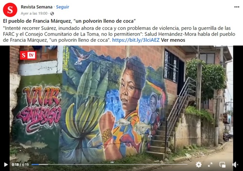 El pueblo de Francia Márquez