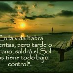 Dios tiene el control