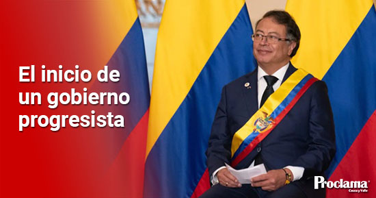 El nuevo presidente Gustavo Petro