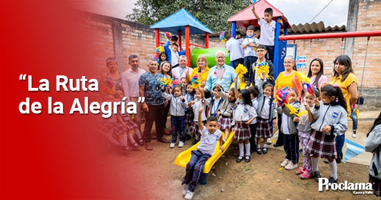 Alcalde y gestora social entregaron el parque infantil No. 40 en Popayán Alcalde y gestora social entregaron el parque infantil No. 40 en Popayán